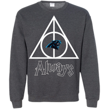 Load image into Gallery viewer, Deathly Hallows For Carolina Panthers And Harry Potter Fans Sweatshirt