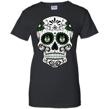 Load image into Gallery viewer, Milwaukee Bucks Sugar Skull T-Shirt For Women