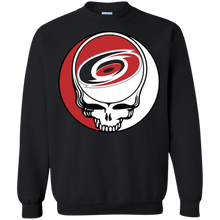 Load image into Gallery viewer, Carolina Hurricanes Hockey Grateful Dead Steal Your Face Sweatshirt
