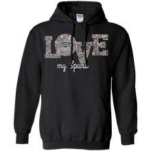 Load image into Gallery viewer, Glitter Love For San Antonio Spurs Fans Hoodie Shirt