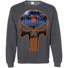 Load image into Gallery viewer, New York Knicks Basketball The Punisher Skull Sweatshirt