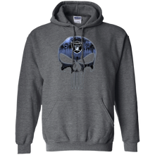 Load image into Gallery viewer, Oakland Raiders Football The Punisher Skull Hoodie Shirt