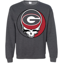 Load image into Gallery viewer, Georgia Bulldogs Footballl Grateful Dead Steal Your Face Sweatshirt