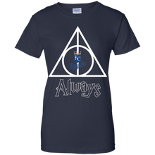 Load image into Gallery viewer, Deathly Hallows For Kansas City Royals And Harry Potter Fans T-Shirt For Women