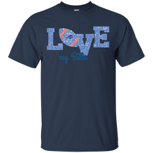 Load image into Gallery viewer, Glitter Love For Buffalo Bills Fans T - Shirt For Men