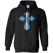 Load image into Gallery viewer, Cross Shirt For Jesus And Los Angeles Chargers Fans Hoodie Shirt
