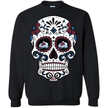 Load image into Gallery viewer, Colorado Avalanche Sugar Skull Sweatshirt