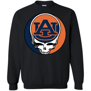 Auburn Tigers Footballl Grateful Dead Steal Your Face Sweatshirt