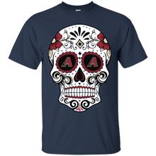 Load image into Gallery viewer, Arizona Diamondbacks Sugar Skull T - Shirt For Men