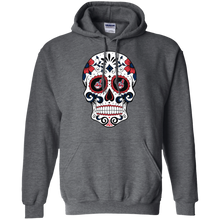 Load image into Gallery viewer, Cleveland Indians Sugar Skull Hoodie Shirt
