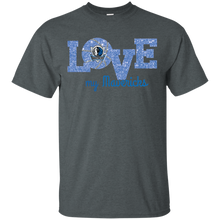 Load image into Gallery viewer, Glitter Love For Dallas Mavericks Fans T - Shirt For Men