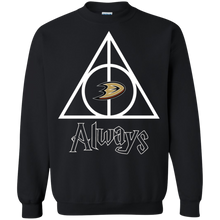 Load image into Gallery viewer, Deathly Hallows For Anaheim Ducks And Harry Potter Fans Sweatshirt