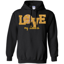 Load image into Gallery viewer, Glitter Love For Los Angeles Lakers Fans Hoodie Shirt