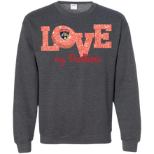 Load image into Gallery viewer, Glitter Love For Florida Panthers Fans Sweatshirt