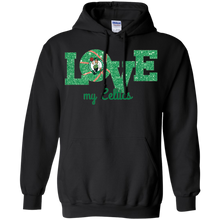 Load image into Gallery viewer, Glitter Love For Boston Celtics Fans Hoodie Shirt