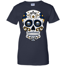 Load image into Gallery viewer, Buffalo Sabres Sugar Skull T-Shirt For Women