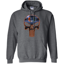 Load image into Gallery viewer, Miami Hurricanes Football The Punisher Skull Hoodie Shirt