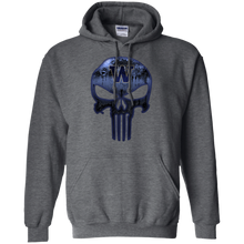 Load image into Gallery viewer, Washington Huskies Football The Punisher Skull Hoodie Shirt