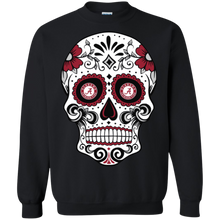 Load image into Gallery viewer, Alabama Crimson Sugar Skull Sweatshirt