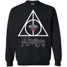 Load image into Gallery viewer, Deathly Hallows For New Orleans Pelicans And Harry Potter Fans Sweatshirt