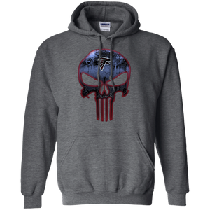 Atlanta Falcons Football The Punisher Skull Hoodie Shirt