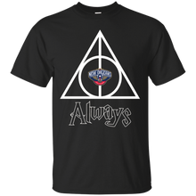 Load image into Gallery viewer, Deathly Hallows For New Orleans Pelicans And Harry Potter Fans T - Shirt For Men