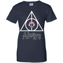 Load image into Gallery viewer, Deathly Hallows For Washington Wizards And Harry Potter Fans T-Shirt For Women