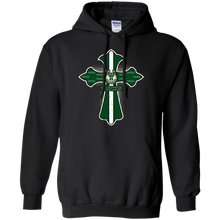 Load image into Gallery viewer, Cross Shirt For Jesus And Milwaukee Bucks Fans Hoodie Shirt