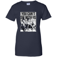 Load image into Gallery viewer, You can't sit with us hocus horror halloween T-Shirt For Women