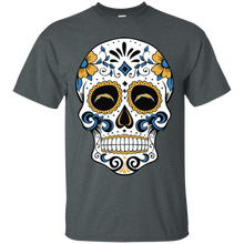 Load image into Gallery viewer, Los Angeles Chargers Sugar Skull T - Shirt For Men