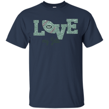 Load image into Gallery viewer, Glitter Love For New York Jets Fans T - Shirt For Men