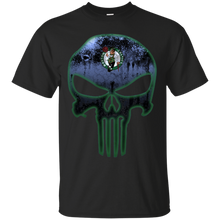 Load image into Gallery viewer, Boston Celtics Basketball The Punisher Skull T - Shirt For Men