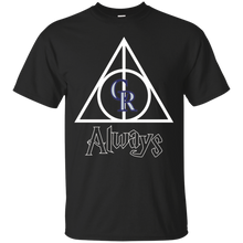 Load image into Gallery viewer, Deathly Hallows For Colorado Rockies And Harry Potter Fans T - Shirt For Men