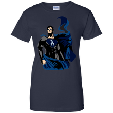 Load image into Gallery viewer, Superman Los Angeles Dodgers Shirt For Fans T-Shirt For Women