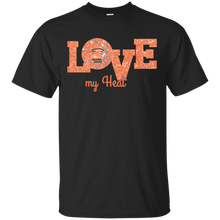 Load image into Gallery viewer, Glitter Love For Miami Heat Fans T - Shirt For Men