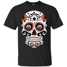 Load image into Gallery viewer, Edmonton Oilers Sugar Skull T - Shirt For Men