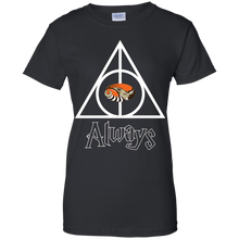 Load image into Gallery viewer, Deathly Hallows For Cleveland Browns And Harry Potter Fans T-Shirt For Women