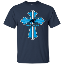 Load image into Gallery viewer, Cross Shirt For Jesus And Carolina Panthers Fans T - Shirt For Men