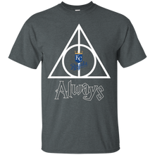 Load image into Gallery viewer, Deathly Hallows For Kansas City Royals And Harry Potter Fans T - Shirt For Men