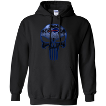 Load image into Gallery viewer, Buffalo Bills Football The Punisher Skull Hoodie Shirt