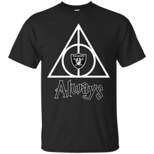 Load image into Gallery viewer, Deathly Hallows For Oakland Raiders And Harry Potter Fans T - Shirt For Men