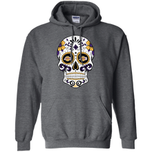 Load image into Gallery viewer, Los Angeles Lakers Sugar Skull Hoodie Shirt