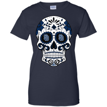 Load image into Gallery viewer, San Diego Padres Sugar Skull T-Shirt For Women