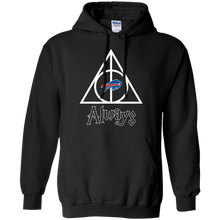 Load image into Gallery viewer, Deathly Hallows For Buffalo Bills And Harry Potter Fans Hoodie Shirt