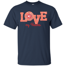Load image into Gallery viewer, Glitter Love For Atlanta Hawks Fans T - Shirt For Men