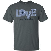 Load image into Gallery viewer, Glitter Love For Vancouver Canucks Fans T - Shirt For Men
