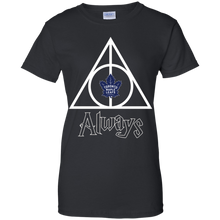 Load image into Gallery viewer, Deathly Hallows For Toronto Maple Leafs And Harry Potter Fans T-Shirt For Women