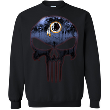 Load image into Gallery viewer, Washington Redskins Football The Punisher Skull Sweatshirt