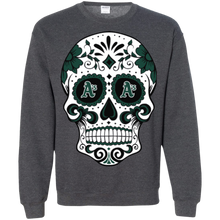 Load image into Gallery viewer, Oakland Athletics Sugar Skull Sweatshirt