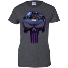 Load image into Gallery viewer, Phoenix Suns Basketball The Punisher Skull T-Shirt For Women